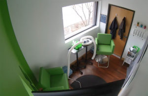 Bend Room from above
